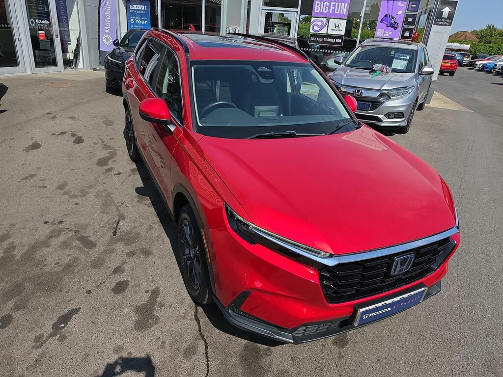 Honda Cr-V 2.0 H I-mmd Elegance Suv Hybrid Ecvt 4W Red #3
