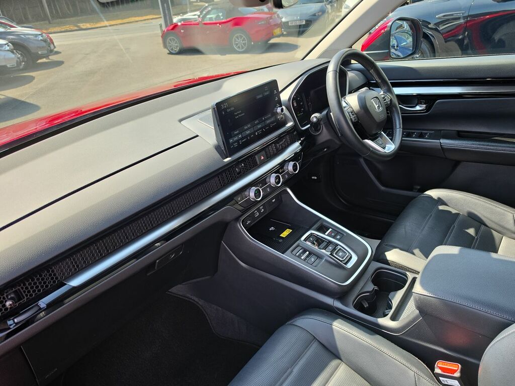 Honda Cr-V 2.0 H I-mmd Elegance Suv Hybrid Ecvt 4W Red #4
