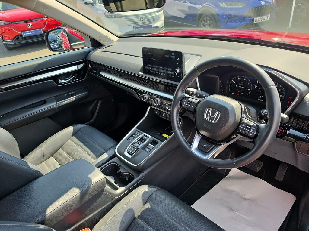 Honda Cr-V 2.0 H I-mmd Elegance Suv Hybrid Ecvt 4W Red #2