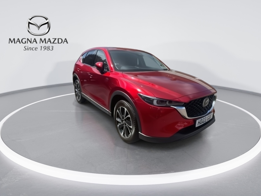 Mazda CX-5 2.0 E-skyactiv G Mhev Exclusive-line Suv Petro Red #5
