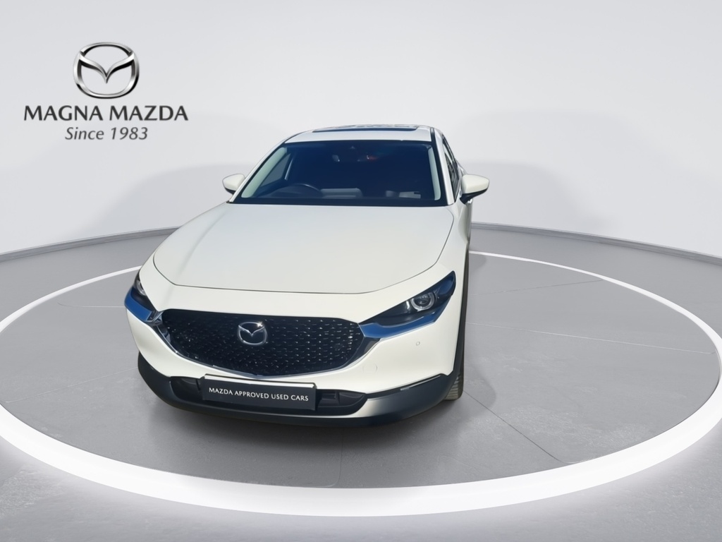 Mazda CX-30 2.0 Skyactiv-x Mhev Gt Sport Suv White #4