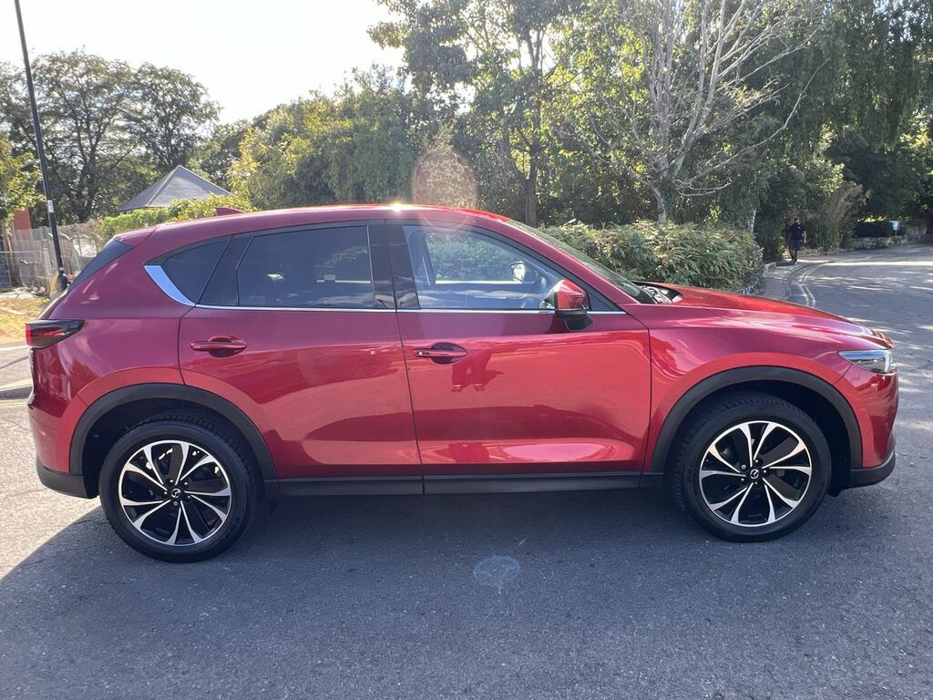 Mazda CX-5 2.0 E-skyactiv G Mhev Exclusive-line Suv Petro Red #4