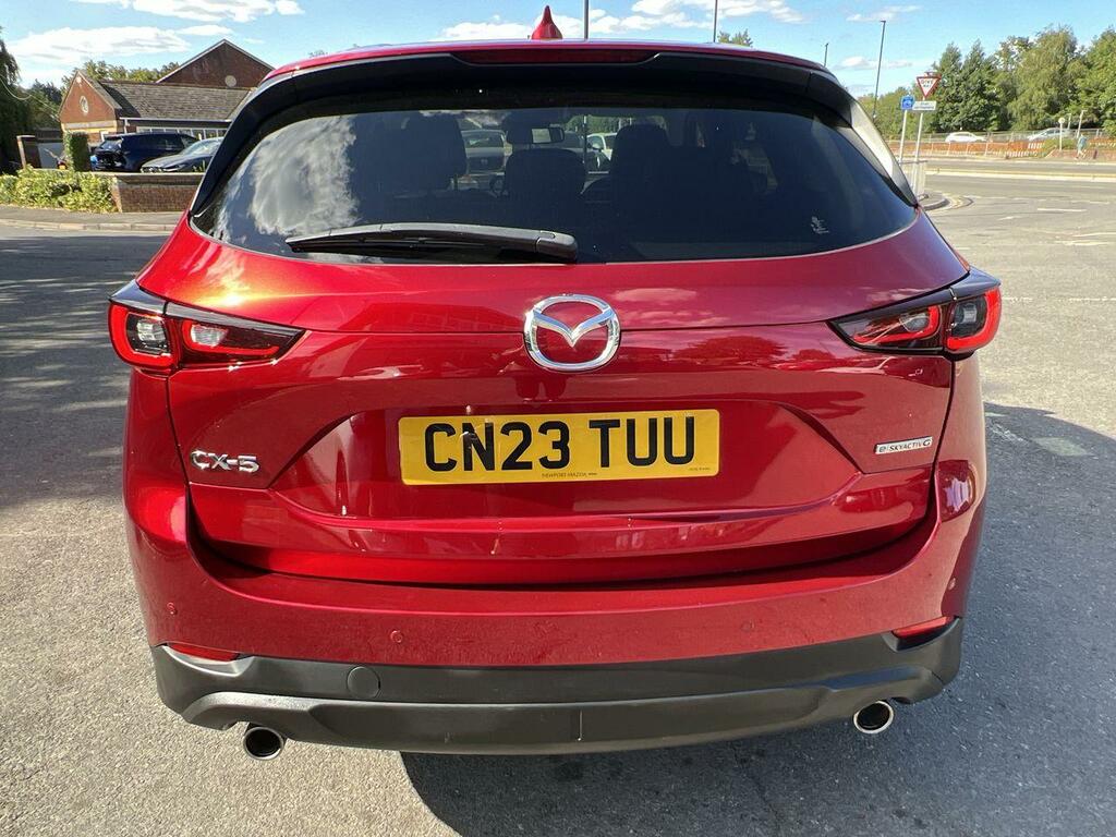 Mazda CX-5 2.0 E-skyactiv G Mhev Exclusive-line Suv Petro Red #5