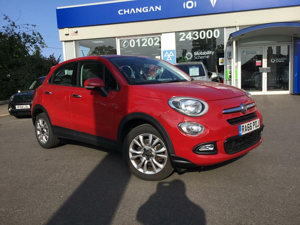 Fiat 500X 1.6 E-torq Pop Star Suv Euro 6 Red