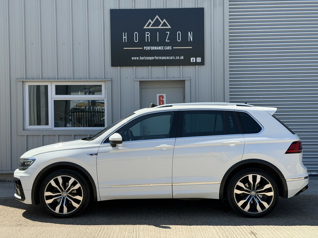 Volkswagen Tiguan 2.0 Tdi R-line White #5