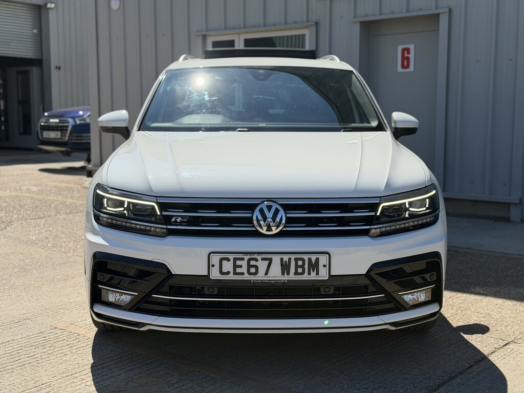 Volkswagen Tiguan 2.0 Tdi R-line White #3