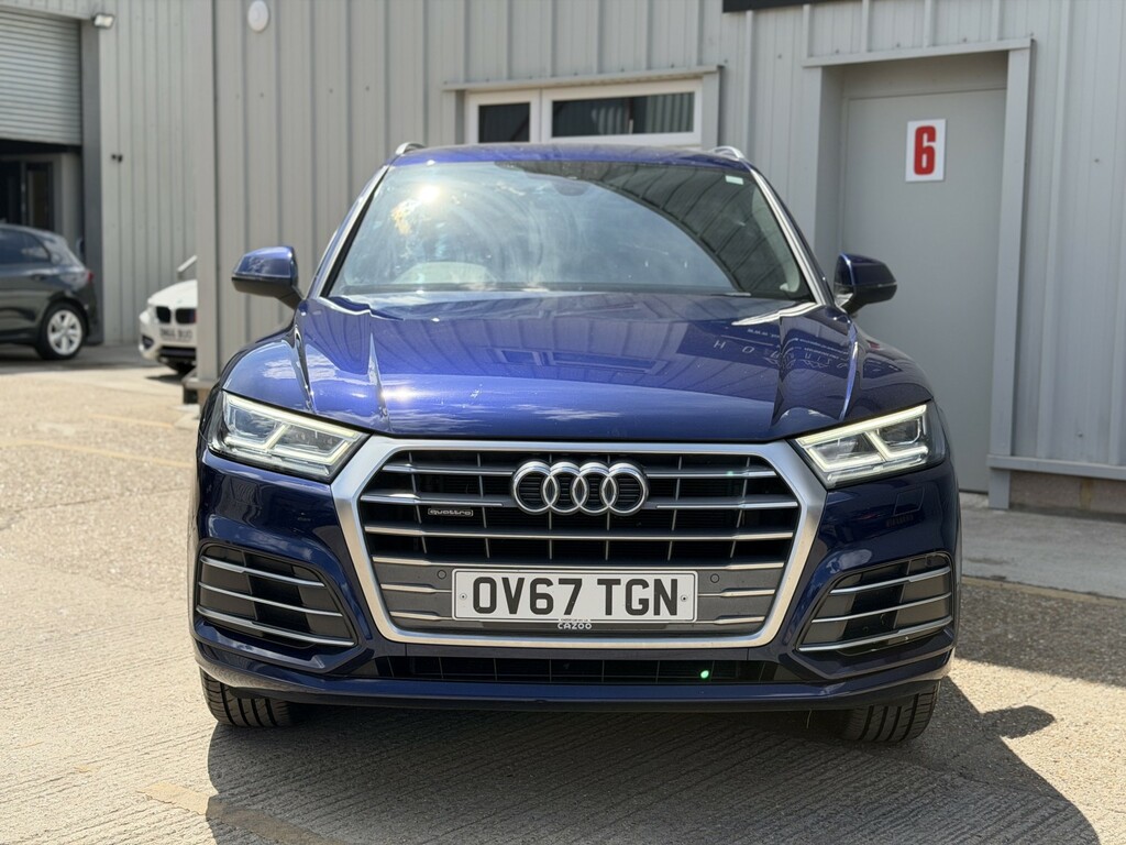 Audi Q5 2.0 Tdi S Line Blue #3