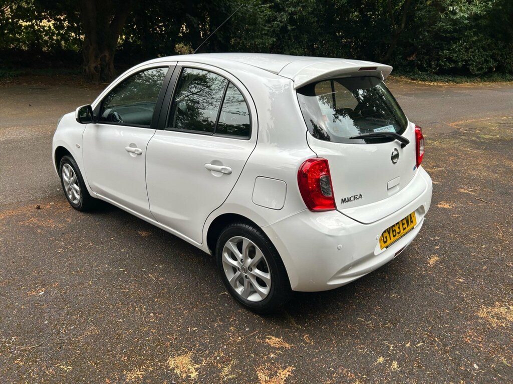 Nissan Micra 1.2 Acenta Euro 5 White #5