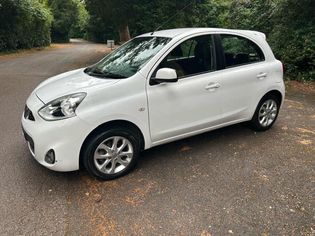 Nissan Micra 1.2 Acenta Euro 5 White #2