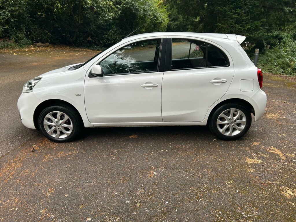 Nissan Micra 1.2 Acenta Euro 5 White #3