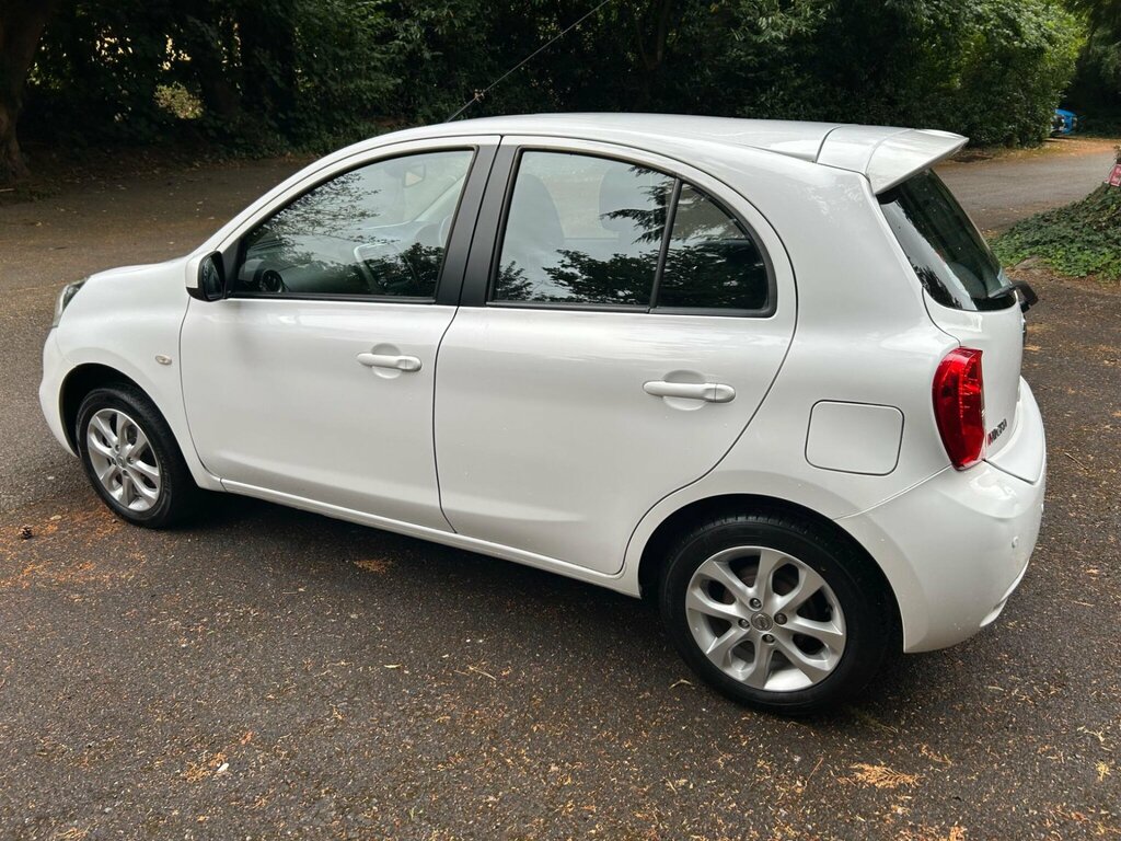 Nissan Micra 1.2 Acenta Euro 5 White #6