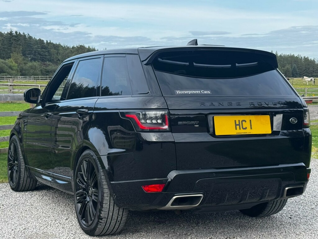 Land Rover Range Rover Sport Suv 3.0 Sd V6 Hse Dynamic 2020 D6MFT Black #2