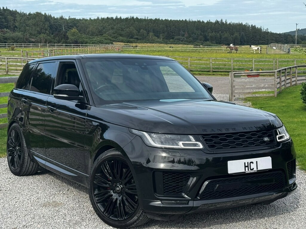 Land Rover Range Rover Sport Suv 3.0 Sd V6 Hse Dynamic 2020 D6MFT Black