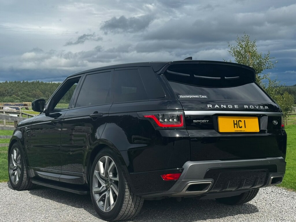 Land Rover Range Rover Sport Suv 3.0 Sd V6 Hse 2019 SM19KFG Black #5