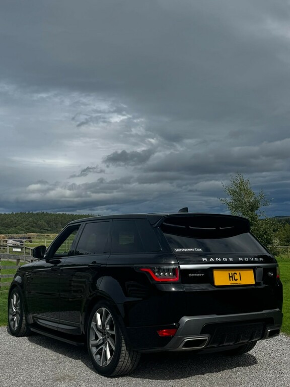Land Rover Range Rover Sport Suv 3.0 Sd V6 Hse 2019 SM19KFG Black #6