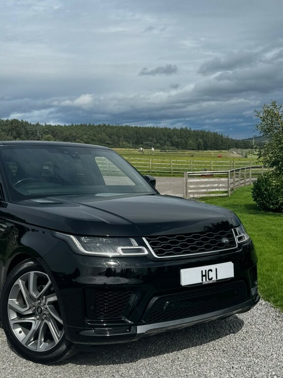 Land Rover Range Rover Sport Suv 3.0 Sd V6 Hse 2019 SM19KFG Black #3