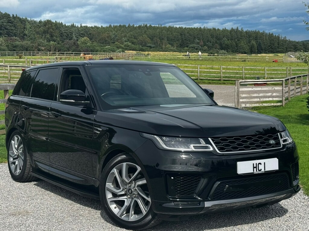 Land Rover Range Rover Sport Suv 3.0 Sd V6 Hse 2019 SM19KFG Black #2