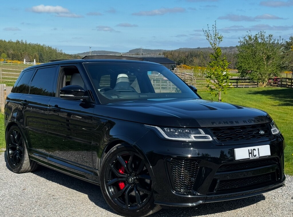 Land Rover Range Rover Sport 5.0 P575 V8 Svr Black