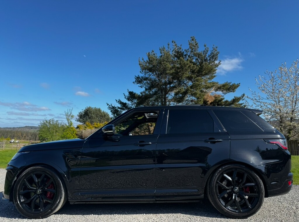 Land Rover Range Rover Sport 5.0 P575 V8 Svr Black #4