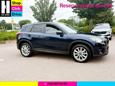 Mazda CX-5 2.2 Skyactiv-d Sport HK63XVC Blue #4