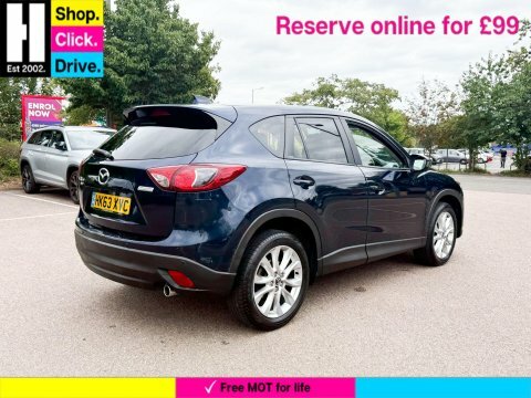 Mazda CX-5 2.2 Skyactiv-d Sport HK63XVC Blue #5