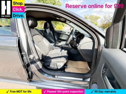 Audi A4 2.0 Tdi Black Edition Saloon Eur Grey #41