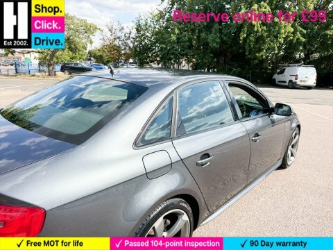 Audi A4 2.0 Tdi Black Edition Saloon Eur Grey #15