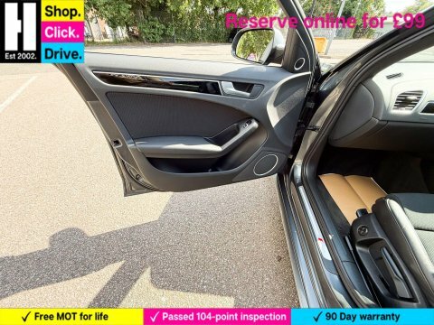 Audi A4 2.0 Tdi Black Edition Saloon Eur Grey #53