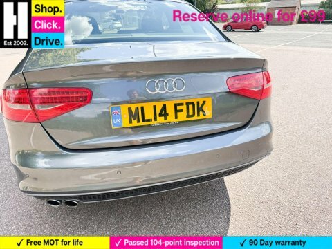 Audi A4 2.0 Tdi Black Edition Saloon Eur Grey #17