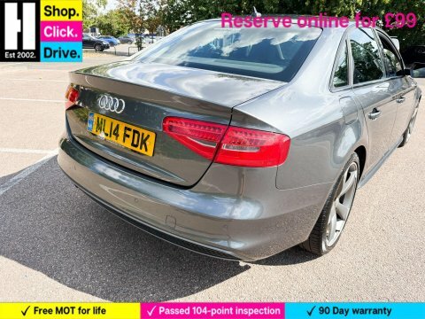 Audi A4 2.0 Tdi Black Edition Saloon Eur Grey #16
