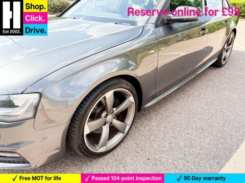 Audi A4 2.0 Tdi Black Edition Saloon Eur Grey #24