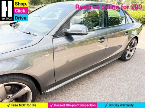 Audi A4 2.0 Tdi Black Edition Saloon Eur Grey #23