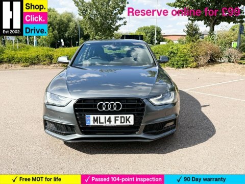 Audi A4 2.0 Tdi Black Edition Saloon Eur Grey #8