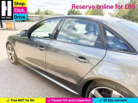 Audi A4 2.0 Tdi Black Edition Saloon Eur Grey #20
