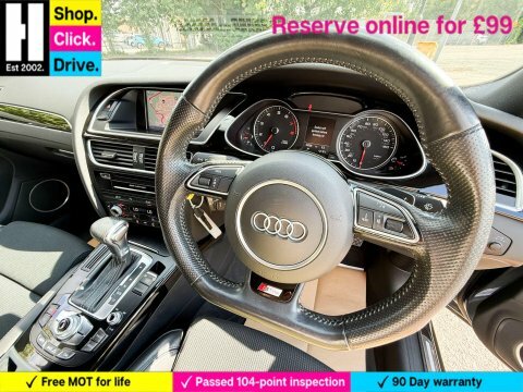 Audi A4 2.0 Tdi Black Edition Saloon Eur Grey #57
