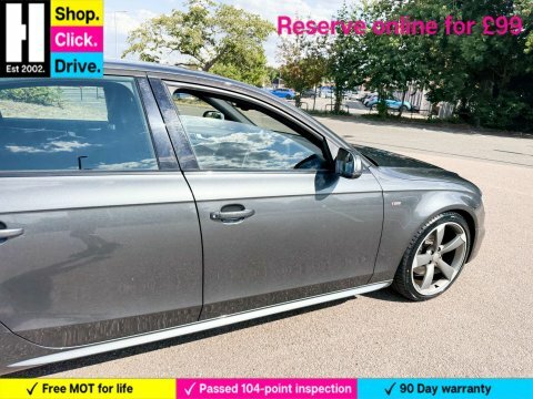 Audi A4 2.0 Tdi Black Edition Saloon Eur Grey #12
