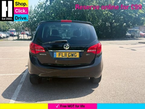 Vauxhall Meriva 1.7 Cdti Se Black #6