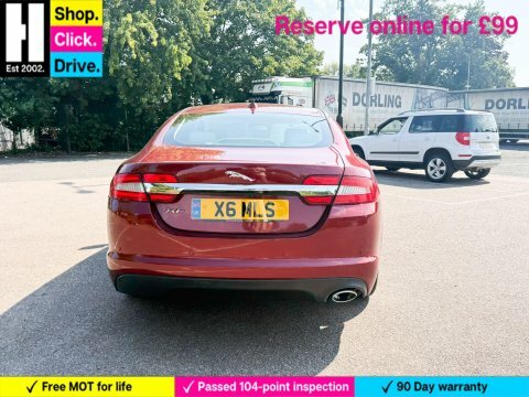 Jaguar XF 2.2D Portfolio Saloon Red #6