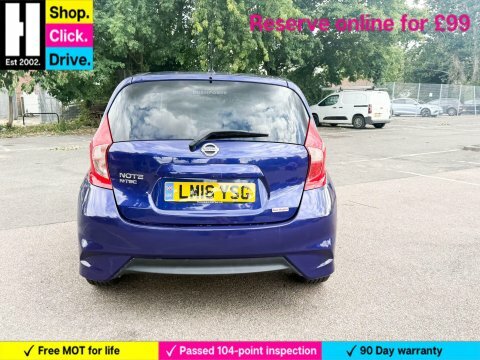 Nissan Note 1.2 N-tec Hatchback Blue #4