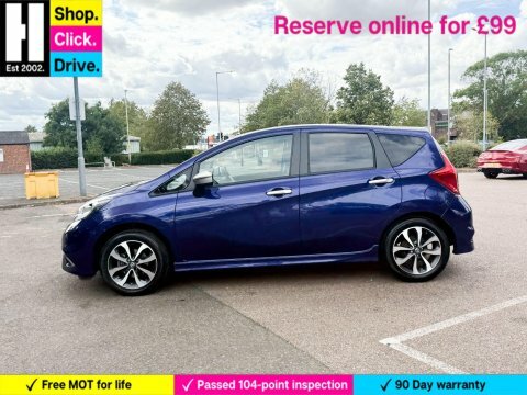 Nissan Note 1.2 N-tec Hatchback Blue #6