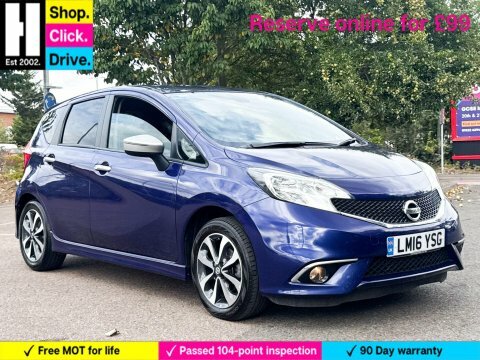 Nissan Note 1.2 N-tec Hatchback Blue