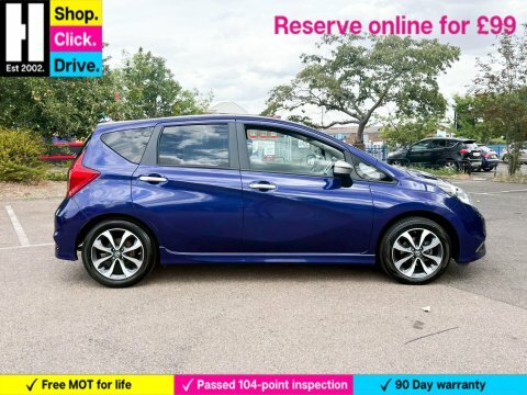Nissan Note 1.2 N-tec Hatchback Blue #2