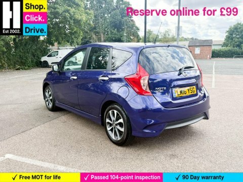 Nissan Note 1.2 N-tec Hatchback Blue #5