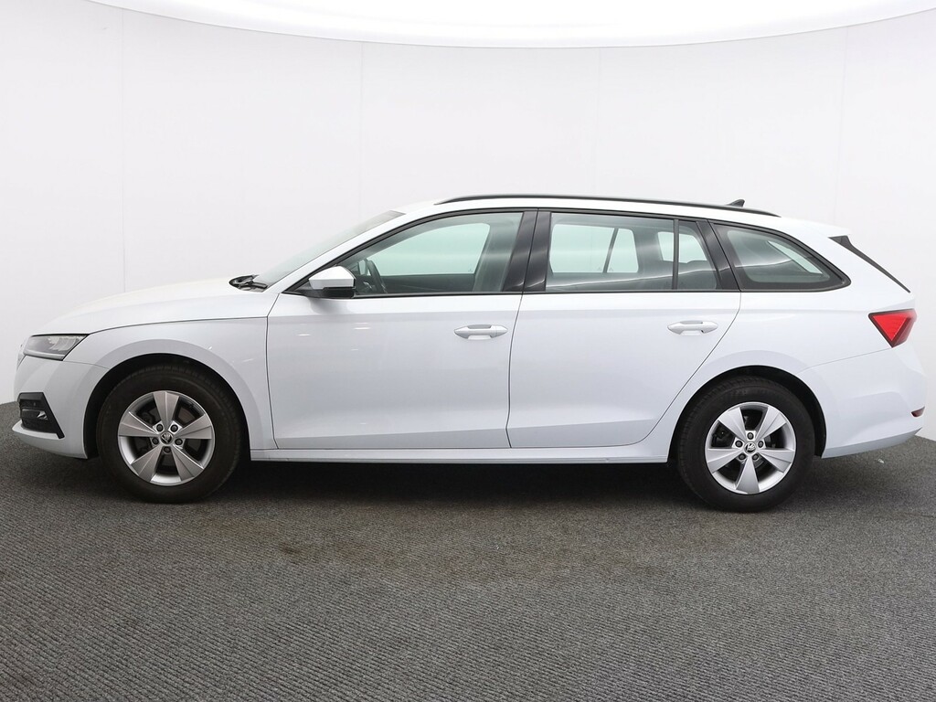 Skoda Octavia 2.0 Tdi Se Technology Estate Dsg Euro 6 White #4