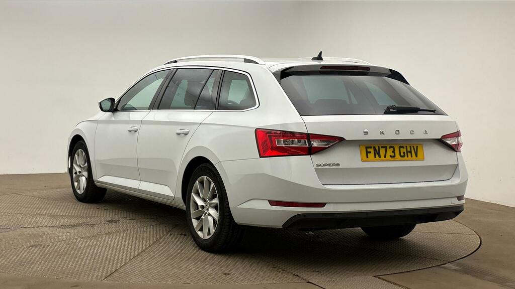 Skoda Superb 2.0 Tdi Se Technology Estate Dsg Euro 6 White #3