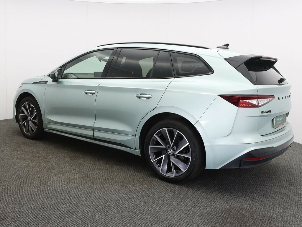 Skoda ENYAQ Iv 82Kwh 80X Sportline Suv 4Wd RJ23GKN Silver #5