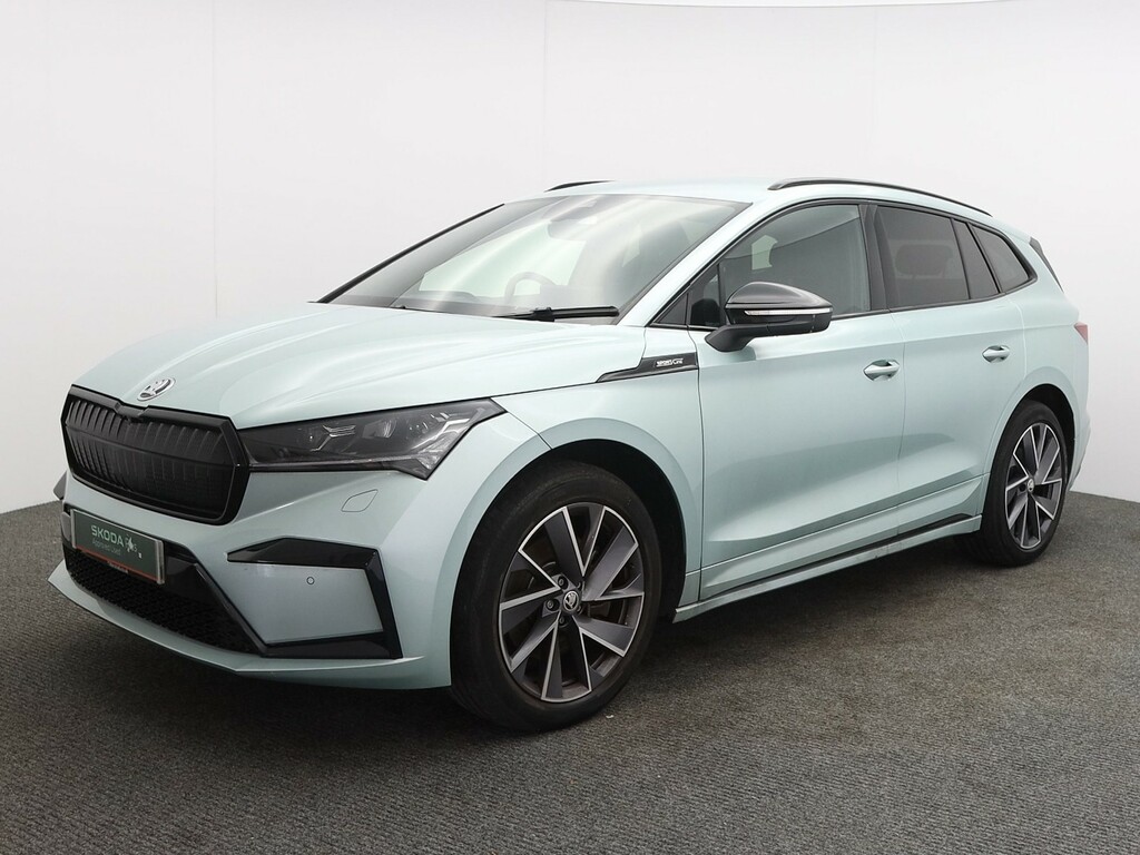 Skoda ENYAQ Iv 82Kwh 80X Sportline Suv 4Wd RJ23GKN Silver #3