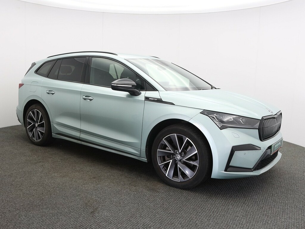 Skoda ENYAQ Iv 82Kwh 80X Sportline Suv 4Wd RJ23GKN Silver
