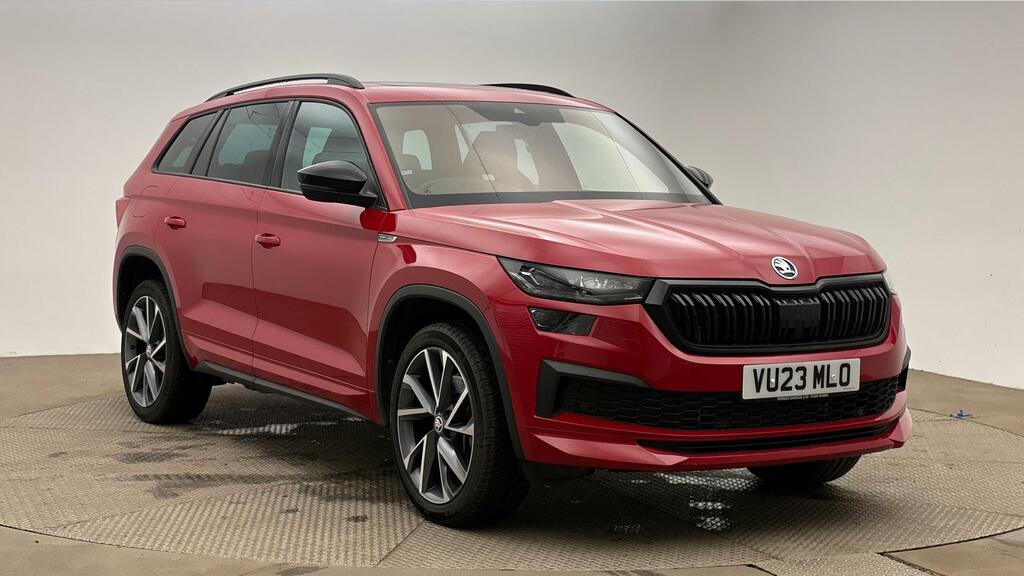 Skoda Kodiaq 2.0 Tdi Sportline Suv Dsg 4Wd Euro 6 S Red
