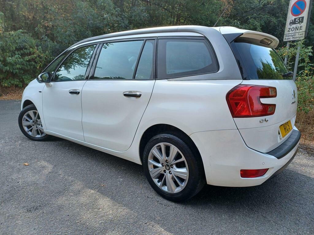 Citroen Grand C4 SpaceTourer 1.6 E-hdi Exclusive Etg6 Euro 5 S S White #4